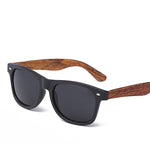 Vintage Women Bamboo Sunglasses Wooden Glasses Fashion Men Square Eyewear Shades Oculos De Sol Feminino Brand Designer ZB-64