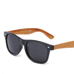 Vintage Women Bamboo Sunglasses Wooden Glasses Fashion Men Square Eyewear Shades Oculos De Sol Feminino Brand Designer ZB-64