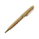 1 set Personalized Engraved Bamboo Ballpoint Pen Box Case Custom Crystal Pen Wedding Favors Father's Day  Back To School Gift