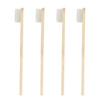 Hot Rainbow Bamboo Toothbrush Set Portable Toothbrush Cover Case Holder Outdoor Travel Camping Toothbrush Box Bathroom Product