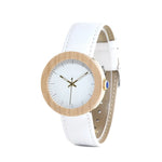 BOBO BIRD Women Watches Bayan kol saati Wood Metal Wristwatch Relogio Feminino Leather Band Ladies Gold Quartz in Wood box