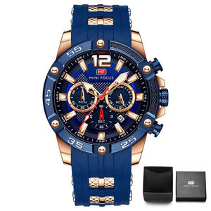 MINI FOCUS Mens Wrist Watches Luxury Design Quartz Watch Men Waterproof Sport Fashion Brand Reloj Hombre Montre Homme Wristwatch