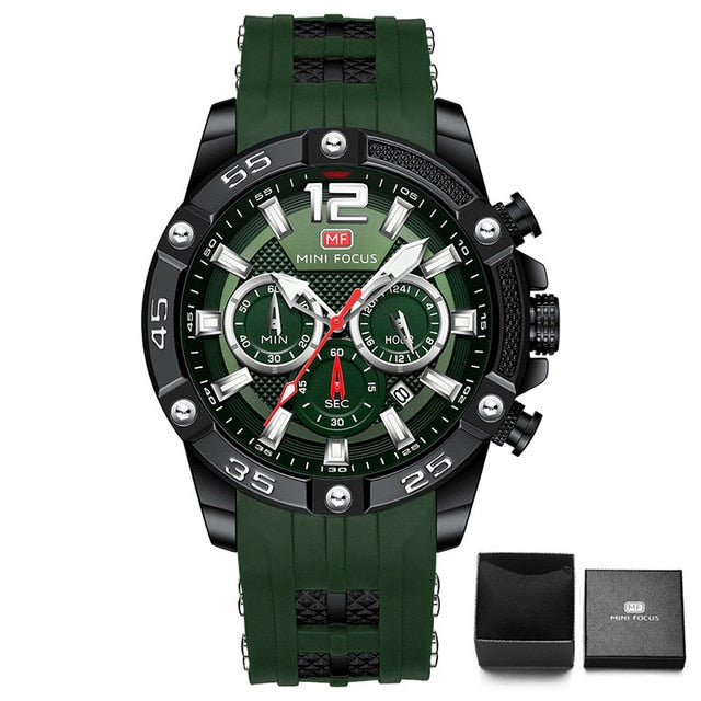 MINI FOCUS Mens Wrist Watches Luxury Design Quartz Watch Men Waterproof Sport Fashion Brand Reloj Hombre Montre Homme Wristwatch