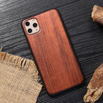 Karstadt Natural Wooden Bamboo Protector Hard Case Cover PC Bumper For iPhone 11 Pro X XR XS Max 5 5S SE 8 Plus 6 6S 8 7 Plus