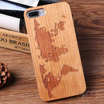 Karstadt Natural Wooden Bamboo Protector Hard Case Cover PC Bumper For iPhone 11 Pro X XR XS Max 5 5S SE 8 Plus 6 6S 8 7 Plus