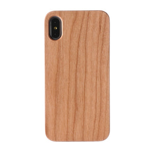 Real Wood Case For iPhone 11 Pro X XS Max 8 7 6 6S Plus Cover Natural Bamboo Wooden Hard Phone Cases For Samsung  S8 S9 Note 10