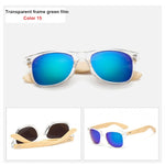 Oulylan Vintage Wooden Leg Sunglasses Men Women Luxury Brand Designer Bamboo Sun Glasses Ladies Retro UV400 Driving Goggles