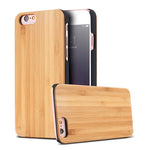 KISSCASE Genuine Bamboo Case For iPhone 6 6s Plus 100% Natural Wood Cover For iPhone 5 5s SE X 7 8 Plus 6 6s Xr Xs Max Funda Bag