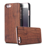 KISSCASE Genuine Bamboo Case For iPhone 6 6s Plus 100% Natural Wood Cover For iPhone 5 5s SE X 7 8 Plus 6 6s Xr Xs Max Funda Bag