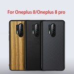 New Phone Case for Oneplus 8 pro Wood Bamboo Silicon Nylon Case For Oneplus 8 Oneplus8 One Plus 8 Pro Phone Cover