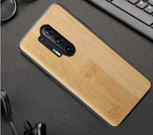 New Phone Case for Oneplus 8 pro Wood Bamboo Silicon Nylon Case For Oneplus 8 Oneplus8 One Plus 8 Pro Phone Cover