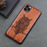 New For iPhone 11 Case Luxury Slim Wood Back Cover TPU Bumper Case For iPhone 11 Pro iPhone 11 Pro Max Phone Cases