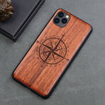 New For iPhone 11 Case Luxury Slim Wood Back Cover TPU Bumper Case For iPhone 11 Pro iPhone 11 Pro Max Phone Cases