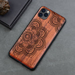 New For iPhone 11 Case Luxury Slim Wood Back Cover TPU Bumper Case For iPhone 11 Pro iPhone 11 Pro Max Phone Cases