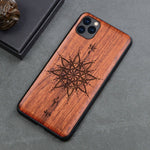 New For iPhone 11 Case Luxury Slim Wood Back Cover TPU Bumper Case For iPhone 11 Pro iPhone 11 Pro Max Phone Cases