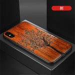 New For iPhone 11 Case Luxury Slim Wood Back Cover TPU Bumper Case For iPhone 11 Pro iPhone 11 Pro Max Phone Cases