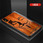 New For iPhone 11 Case Luxury Slim Wood Back Cover TPU Bumper Case For iPhone 11 Pro iPhone 11 Pro Max Phone Cases