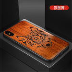 New For iPhone 11 Case Luxury Slim Wood Back Cover TPU Bumper Case For iPhone 11 Pro iPhone 11 Pro Max Phone Cases