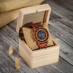 Shifenmei Smart Watch Men's Digital Electronic Wristwatches Male Sports Chronograph Luxury Army Men Wooden Watch Relojes Hombre