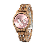BOBO BIRD Top Luxury Brand Watch Women relogio feminino Date Display Wristwatches Timepiece Clock Stop Functional saat