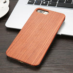 Real Wood Case For iphone X XS Max XR 8 7 6 6S Plus 5 5S SE Cover Durable Natural Rosewood Bamboo Walnut Wooden Hard Phone Cases